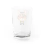 CAT CROWNのまんまる寅次郎 Water Glass :back