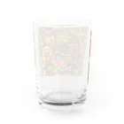 ☄️OKD MART☄️ from chihironuOKD のもりもりキャラクターもりだくさんグラス Water Glass :back