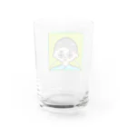 ドット絵で遊ぼ！の花飾りの女の子 Water Glass :back