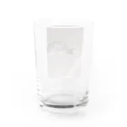 neko_00_nekoの猫さん Water Glass :back
