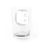 ショップうたじゅるの全国手帳スカスカ会の本物グッズ Water Glass :back