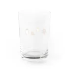 kijishiroの靴下履きあいっこどうぶつ Water Glass :back