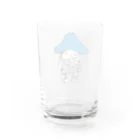 とおにゅう屋のきのこまる（青色） Water Glass :back