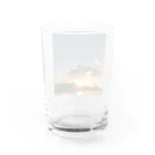 NANASHOPの夕焼け Water Glass :back