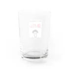 Twitter依存症の赤飯 Water Glass :back