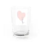 ゆうあーとの愛の爪痕 Water Glass :back