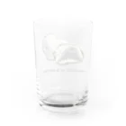 犬グッズの店しえるぶるーのミトンに入ったペキニーズ(フォーン) Water Glass :back