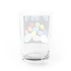 Blupiggの星の行進 Water Glass :back