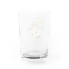 街のハングル屋さんのお腹空いたにゃんエコバッグ Water Glass :back