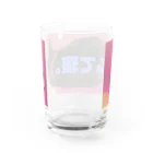 KIPMsのペケちゃんのフテ寝 Water Glass :back