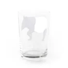 LalaHangeulのマレーバク母さん　文字無し Water Glass :back