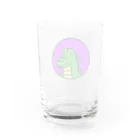 クリプトン教授/professorcrypton.ethのBasic Crocodile Water Glass :back