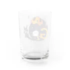 イラスト MONYAAT のラビリンス Water Glass :back