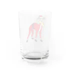 へちまめろんのイタグレサンタ Water Glass :back