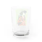 chicodeza by suzuriのザ・山ガール Water Glass :back