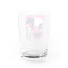 LalaHangeulのマレーバク　似てないけど親子です Water Glass :back