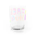 マジシャンもやしくんのショップのフリーハグ／FREE HUGS Water Glass :back