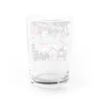 こころのお店のにゃんタクロースのクリスマス Water Glass :back