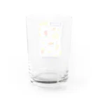 イラストレーター おおでゆかこのHONEY LEMON Water Glass :back