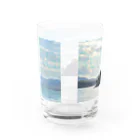 ナカムラサンのロマンシングサギ Water Glass :back