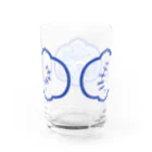 HERの藍色金魚 Water Glass :back