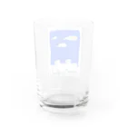 ゆうあーとのfloating & drifting Water Glass :back