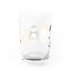 Mrs.Bean/ミセスビーンのマトリョーシカ 犬＆骨(おやつ) Water Glass :back
