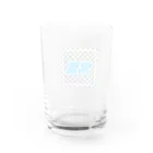 遺影でイェーイの常に夏 Water Glass :back