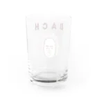 NIKORASU GOのバッハマニア限定デザイン「BACH」（Tシャツ・パーカー・グッズ・ETC） グラス反対面