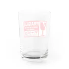 SUKERの取扱注意 Water Glass :back