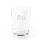 stapsの役職シリーズ　会長 Water Glass :back