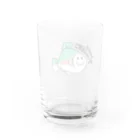 ハローティーワークスのニジマスどーん Water Glass :back