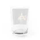 蛍石の夜中の君は　勘定に入れない Water Glass :back