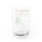 sandy-mの明けおメリークリスマス Water Glass :back