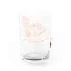 そうだふぅの七福ぬいぐるみのグラス Water Glass :back