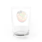 鳥式ナグの醤油ラーメン Water Glass :back