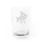 のほほん屋の黒猫さん Water Glass :back