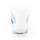 しろはなだの雪うさぎ？ Water Glass :back