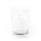 鳥若麻呂の破壊された鳥形 Water Glass :back