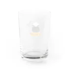 くろねこやのくろねこやロゴ普通 Water Glass :back