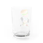 口山田うにの女優ハンバーガー Water Glass :back