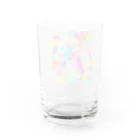 🌈あとりええんじぇる🌈のカラフルちゃん Water Glass :back