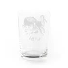 chicodeza by suzuriのいか？？ Water Glass :back