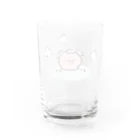 温泉グッズ@ブーさんとキリンの生活のブーさん温泉 Water Glass :back