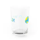 HelloWorld_suzuriのHelloWorld Water Glass :back