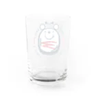 イラスト MONYAAT のミニハンバーグのナイスくん Water Glass :back