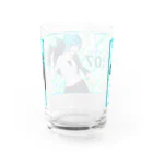 くじるん쿠지룬の金曜日のおはよう Water Glass :back