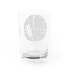 FJ KICK ASSのFJ KICK ASS ロゴ入り Water Glass :back