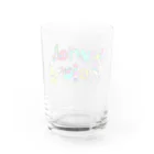 みゅん♪*shopのみゅんcolorグッズ Water Glass :back