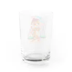 YUCANVASの天秤物売り Water Glass :back